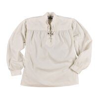 Market-Medieval Shirt Ludwig made of cotton, natural-coloured