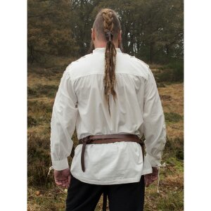 Medieval Shirt Corvin with Lacing, natural-coloured M