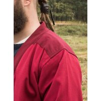 Viking coat Bjorn made of cotton, red M