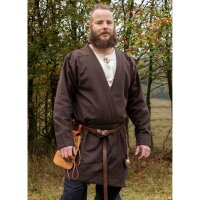 Viking coat Bjorn, brown S