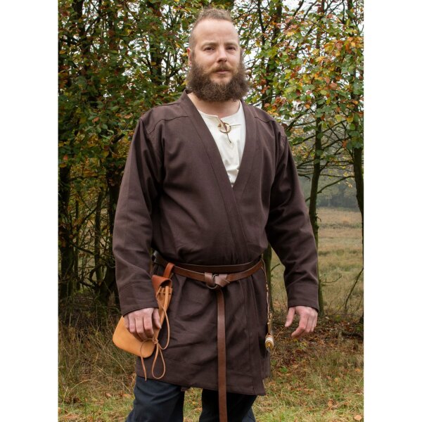 Viking coat Bjorn, brown M