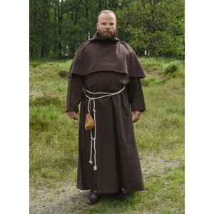 Monks Cowl Benedikt, brown XXL
