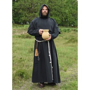 Monks Cowl Benedikt, black S/M