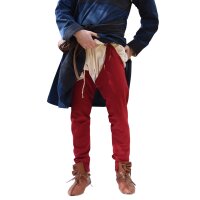 Medieval Hose with Laces, red L/XL