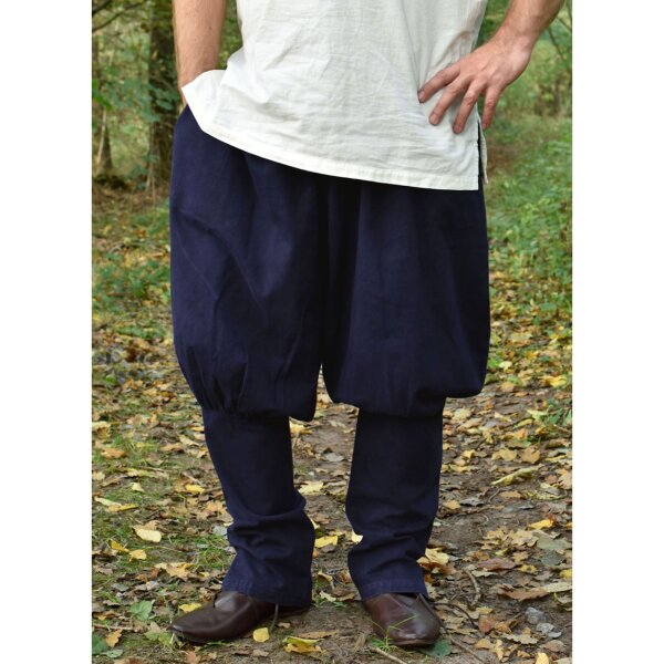 Viking Pants / Rus Pants Olaf, dark blue XL