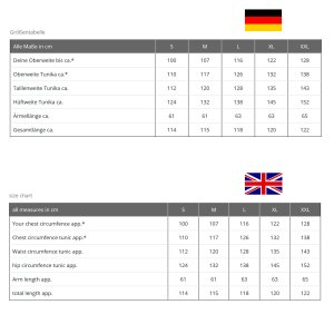 Mittelalter Kragelund Tunika Askur, langarm, olivgrün M