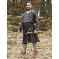 Medieval Kragelund Tunic Askur, long-sleeved, olive green L