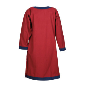 Medieval Tunic Vallentin, red/blue S