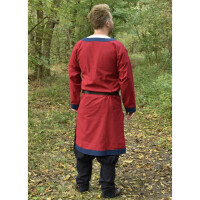 Medieval Tunic Vallentin, red/blue M