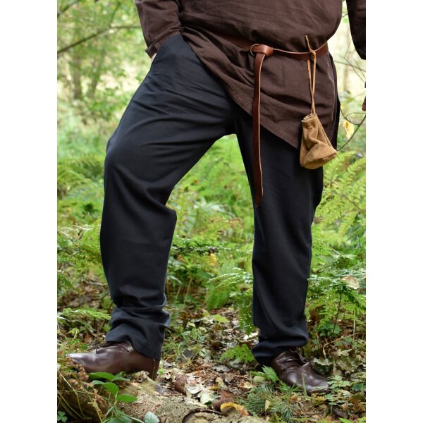 Basic Medieval Pants Hagen, black XL