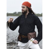 Medieval Shirt Ludwig, black XXL