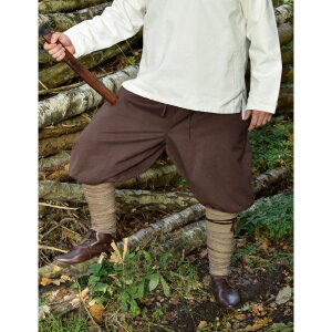 Viking Pants / Rus Pants Olaf, brown XXL