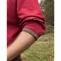 Viking Tunic from Cotton, dark red M