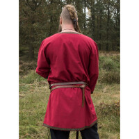 Viking Tunic from Cotton, dark red L