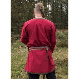 Viking Tunic from Cotton, dark red XL