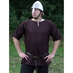 Viking tunic, dark brown L