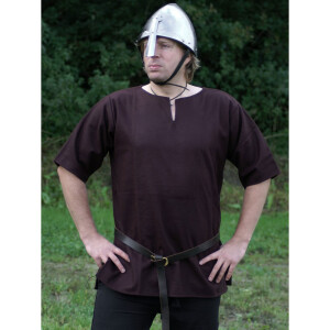 Viking tunic, dark brown XL