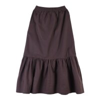 Market-medieval skirt or pirate skirt brown