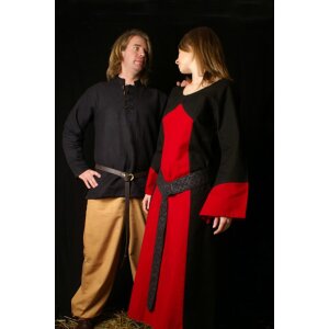 Larp dress Aurora black / red