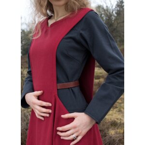 Late medieval overdress Surcot Andra red size XXL