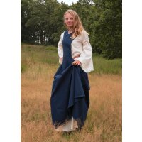 Late medieval overdress Surcot Andra dark blue size S/M