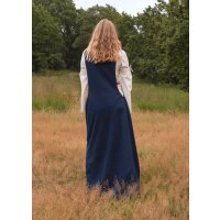 Late medieval overdress Surcot Andra dark blue size L/XL