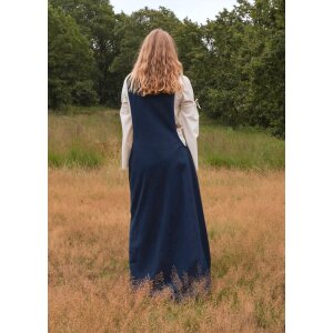 Late medieval overdress Surcot Andra dark blue size XXL