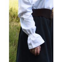 Market-medieval blouse or pirate blouse Carmen white size XXL
