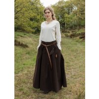 Market-medieval skirt or pirate skirt dark brown size XL