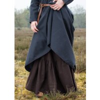 Market-medieval skirt or pirate skirt brown size S