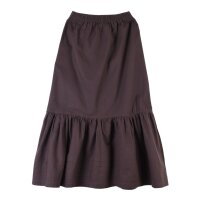 Market-medieval skirt or pirate skirt brown size L