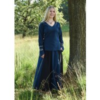 Market-Medieval Blouse Aila Laced blue size S